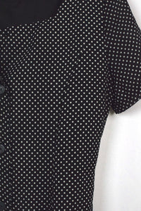 White Polka Dot Dress
