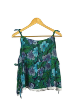 Load image into Gallery viewer, Reworked Baby Doll Tie Up Top
