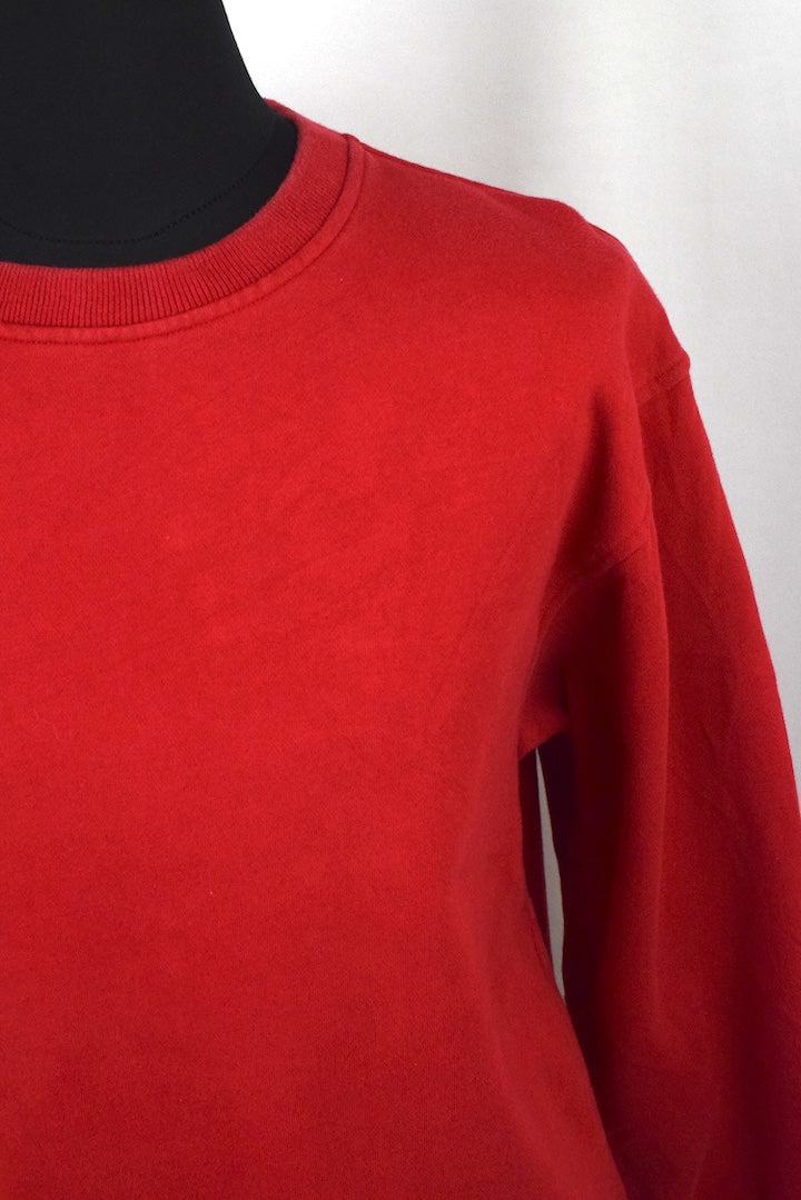 Red Tommy Hilfiger Brand Sweatshirt