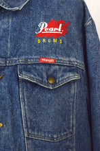 Load image into Gallery viewer, Wrangler Brand Pearls Drum Denim Jacket

