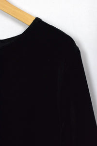 Black Velvet Top