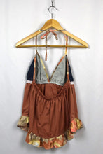 Load image into Gallery viewer, Reworked Halterneck Babydoll Top
