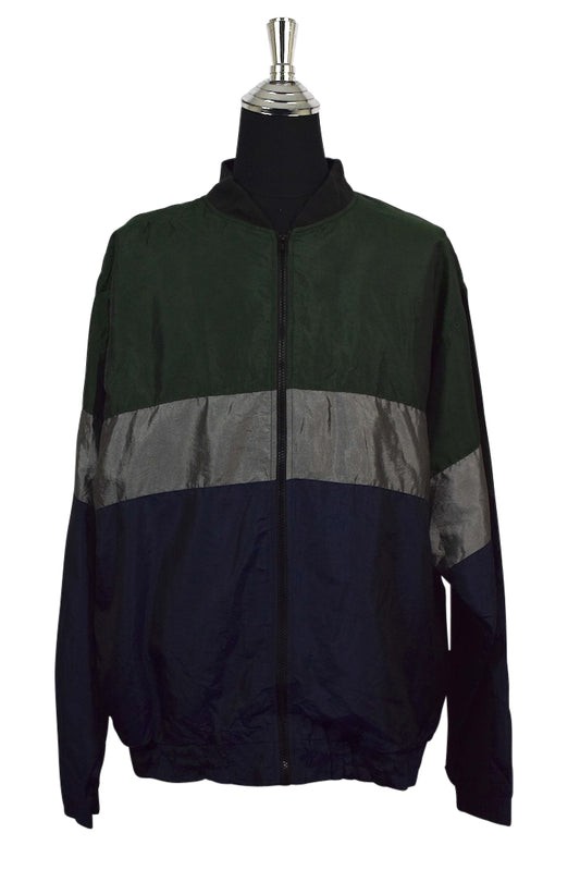 Navy Green Spray Jacket