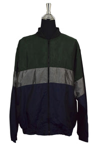 Navy Green Spray Jacket
