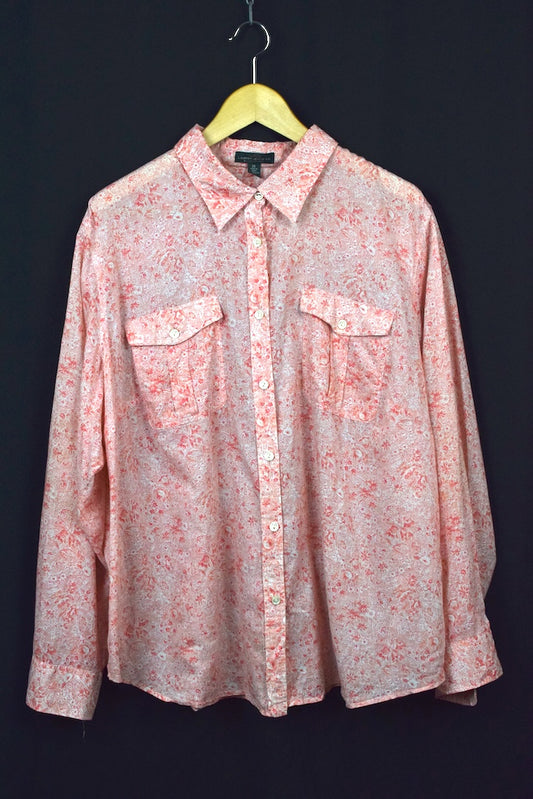 Floral Print Ralph Lauren Brand Blouse