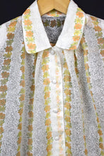 Load image into Gallery viewer, Reworked White Sheer Blouse
