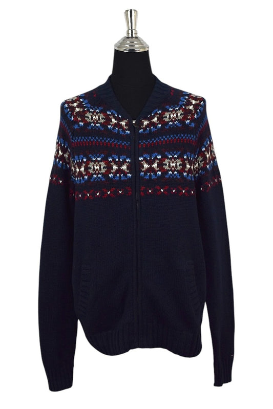 Tommy Hilfiger Brand Knitted Zip Cardigan