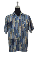Load image into Gallery viewer, Blue Abstract Print Shirt
