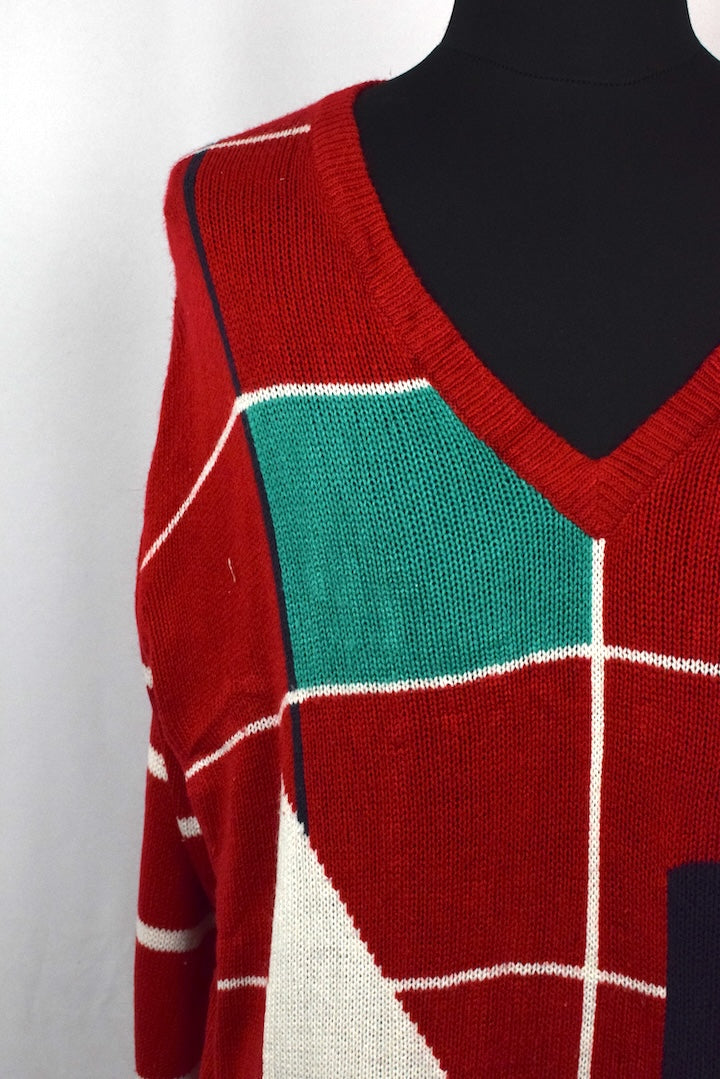 Izod Brand Knitted Jumper
