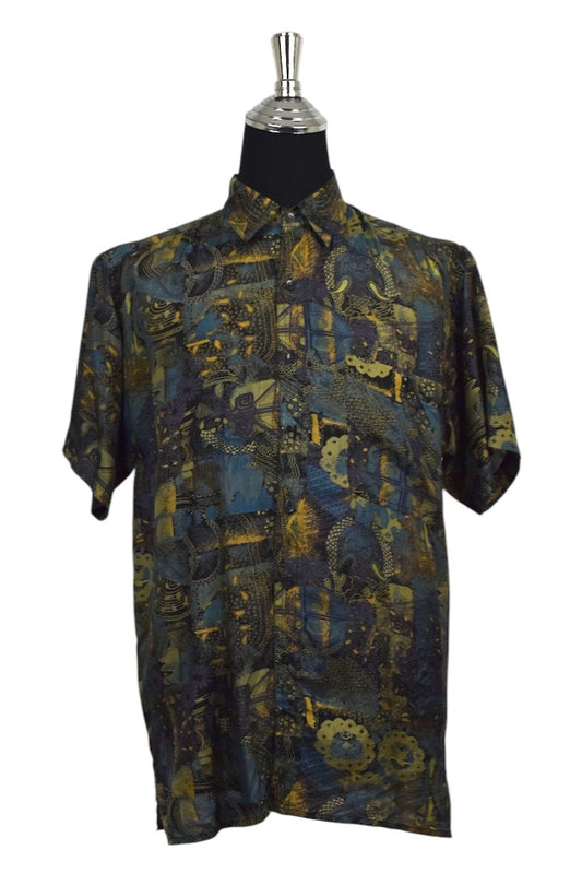 Colourful Silk Shirt