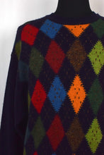 Load image into Gallery viewer, Club Room Brand Diamon Pattern Knitted Jumper
