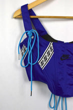 Load image into Gallery viewer, Reworked Nike Brand Corset Style Top

