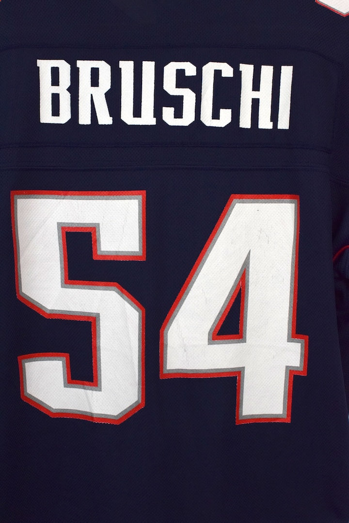 90s/00s Tedy Bruschi New England Patriots NFL Jersey