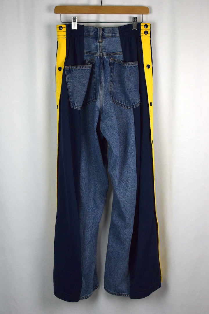 Reworked Nike Track Jeans