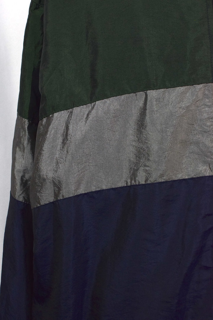 Navy Green Spray Jacket