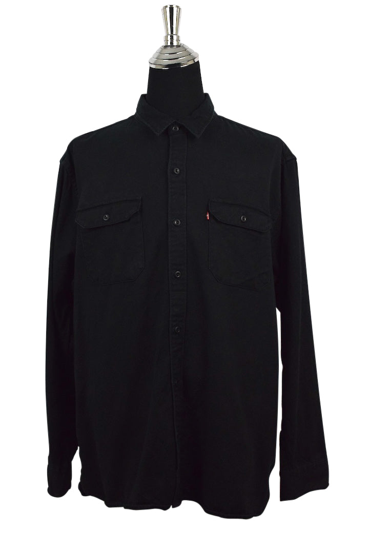Black Levi's Brand Denim Shirt