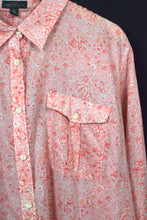 Load image into Gallery viewer, Floral Print Ralph Lauren Brand Blouse
