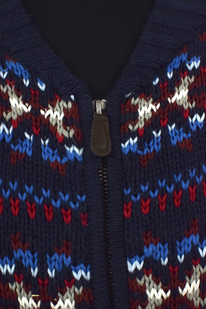 Tommy Hilfiger Brand Knitted Zip Cardigan
