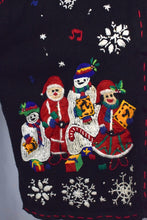 Load image into Gallery viewer, Christmas Caroling Knitted Jumper
