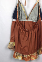 Load image into Gallery viewer, Reworked Halterneck Babydoll Top
