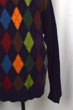 Load image into Gallery viewer, Club Room Brand Diamon Pattern Knitted Jumper
