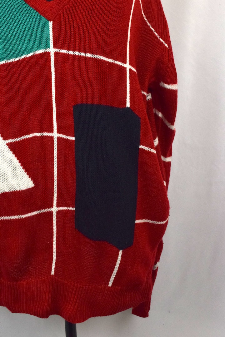 Izod Brand Knitted Jumper