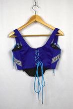 Load image into Gallery viewer, Reworked Nike Brand Corset Style Top

