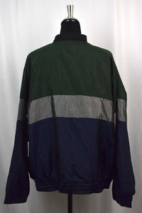 Navy Green Spray Jacket