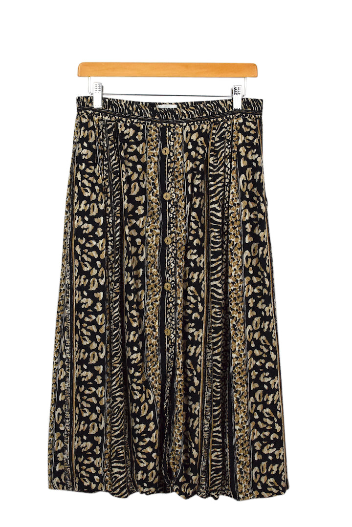 Cheetah Print Skirt