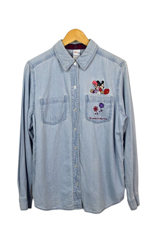 90s Disney Denim Shirt