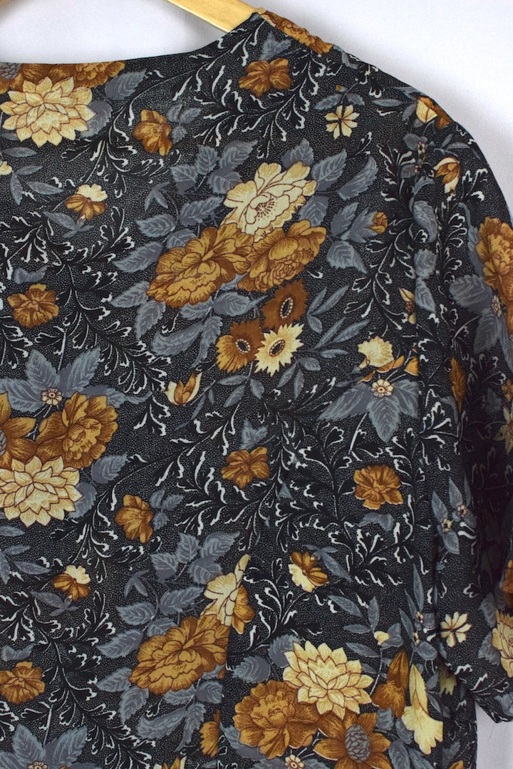 Reworked Floral Dress