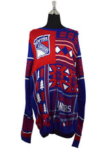 Load image into Gallery viewer, New York Rangers NHL Christmas Knitted Jumper
