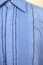 Load image into Gallery viewer, 60s/70s Blue Shirt
