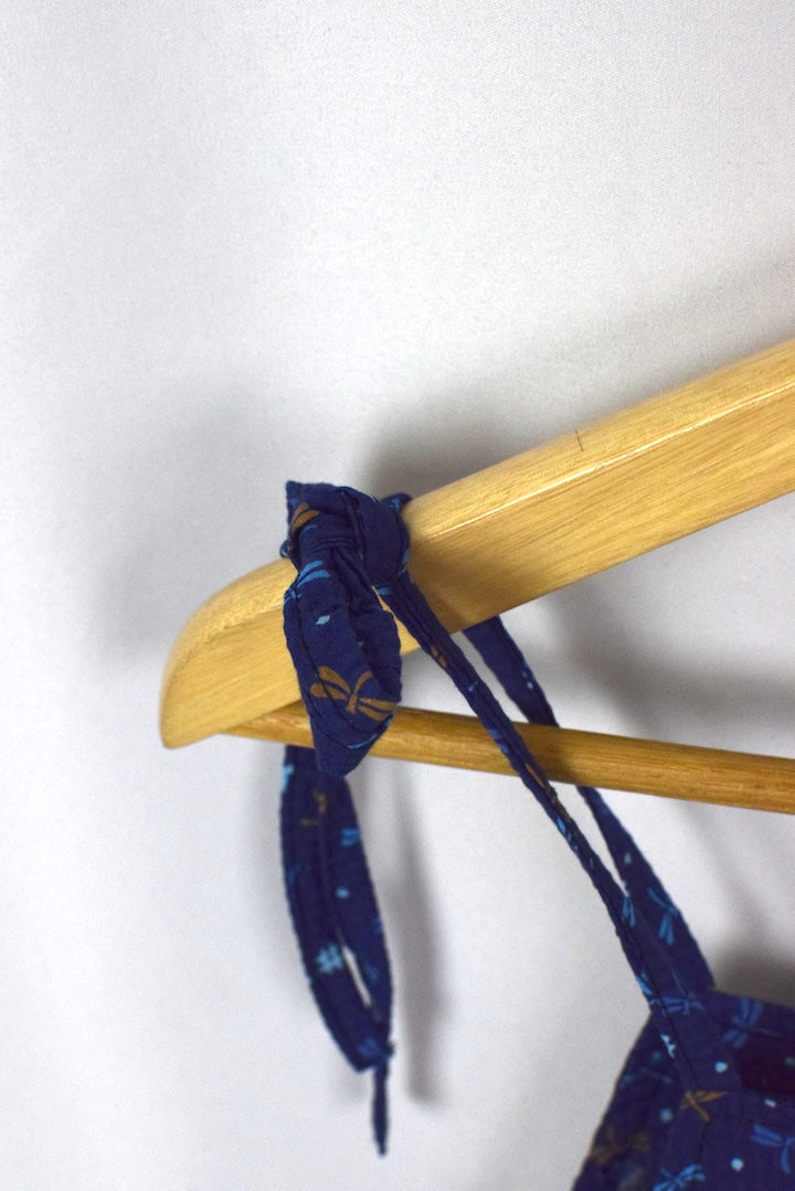 Reworked Baby Doll Tie-Up Top