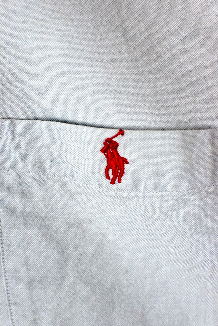 Reworked Ralph Lauren Brand Crop Top