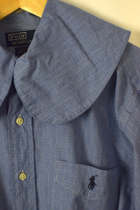Reworked Cropped Ralph Lauren Brand Top