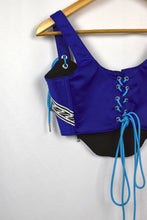 Load image into Gallery viewer, Reworked Nike Brand Corset Style Top
