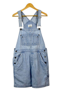 Short Denim Overalls