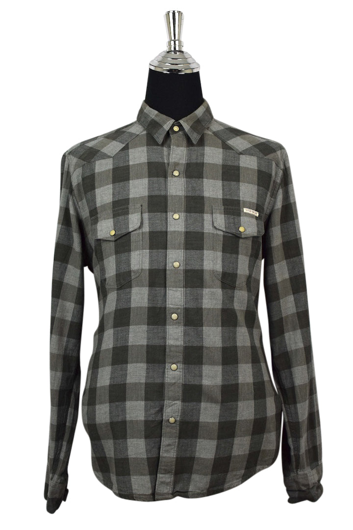 Lucky Brand Checkered Flannel Shirt