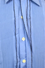 Load image into Gallery viewer, 60s/70s Blue Shirt
