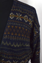 Load image into Gallery viewer, Navy Knitted Cardigan
