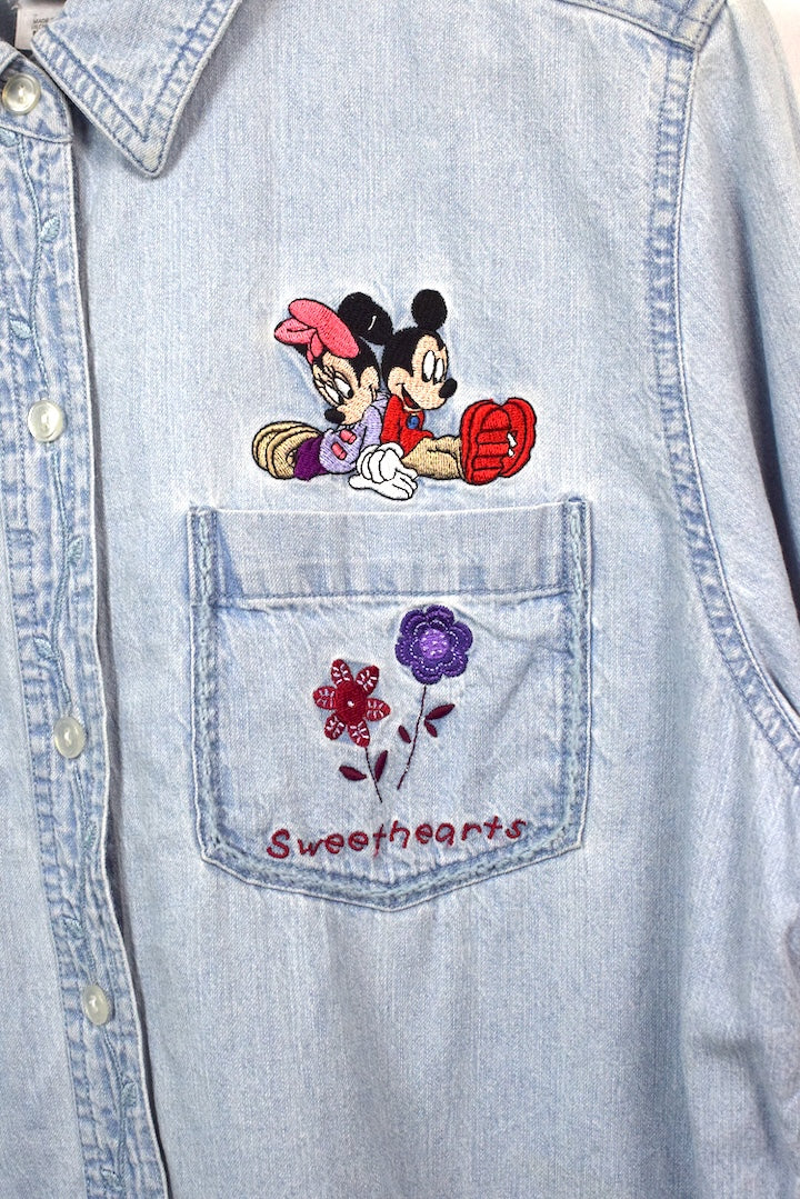 90s Disney Denim Shirt