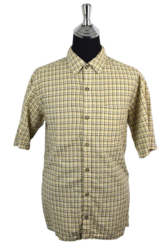 Beige Checkered Shirt