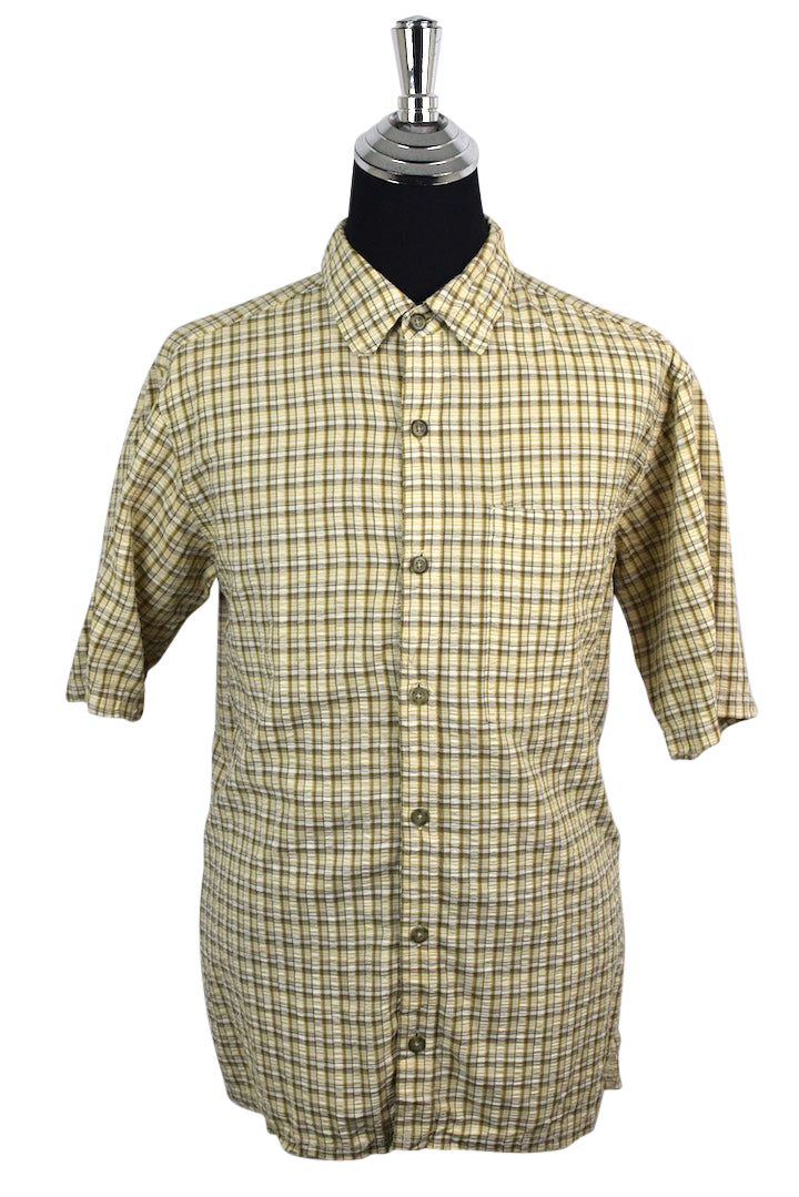 Beige Checkered Shirt