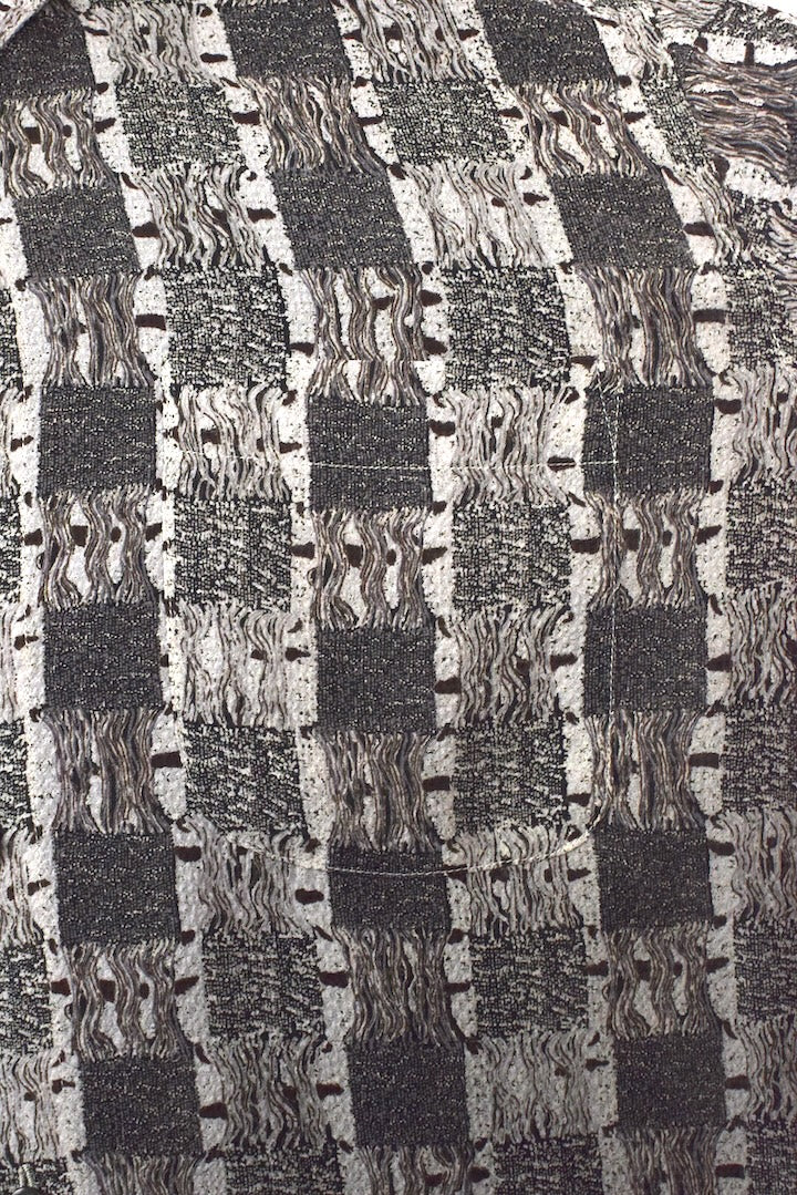 Alpha Time Brand Square Print Shirt