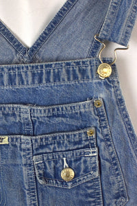 Short Denim Overalls