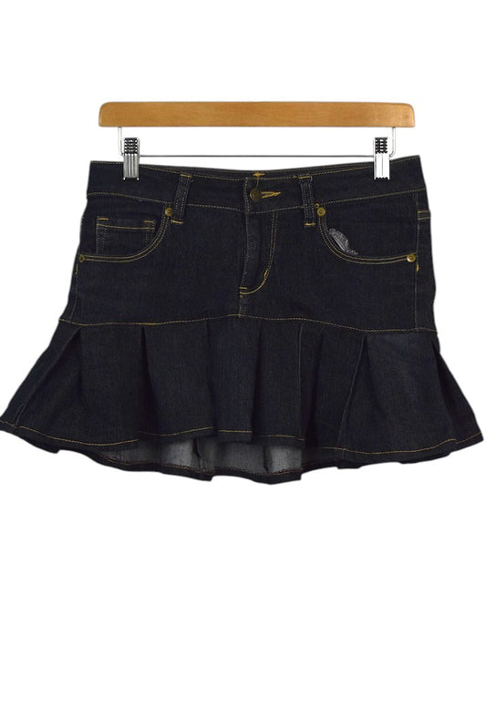 Denim Mini Skirt