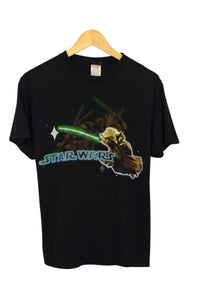 2000s Glow in The Dark Yoda T-shirt