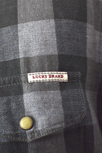Lucky Brand Checkered Flannel Shirt