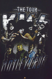 2012 Kiss and Motley Crue Tour T-shirt